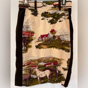 Anthropologie Equestrian Skirt